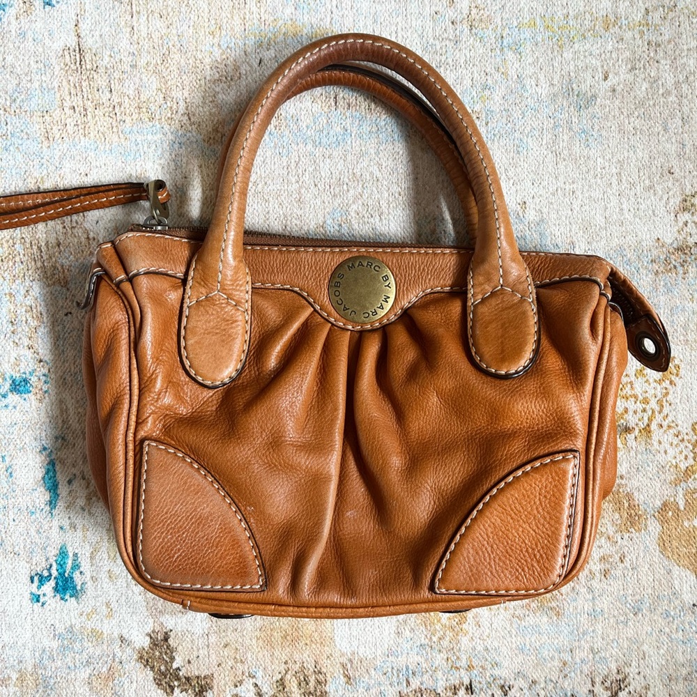 Vintage Marc by Marc Jacobs Brown Leather Handbag